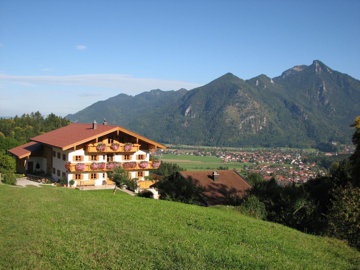 Hacher Josef - Bergpanorama Ferienwohnungen | Chiemgau Karte Marquartstein Kültér fotó